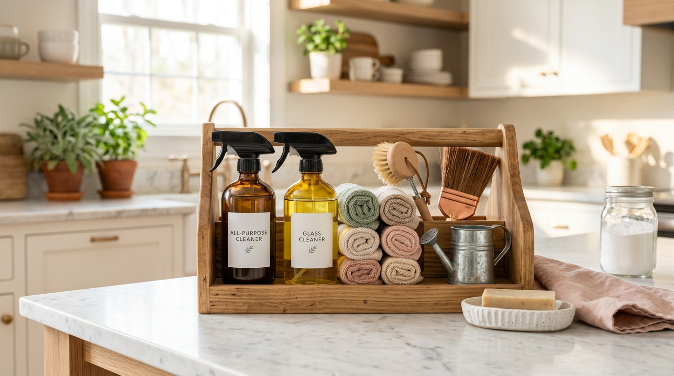 Cleaning Caddy Organization Essentials for a Calm Home