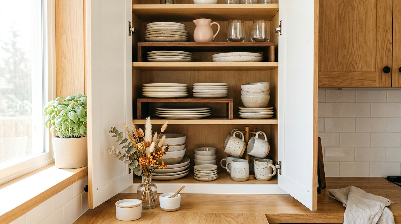 Dinnerware Storage Solutions for Small Kitchens: Organize Your Space